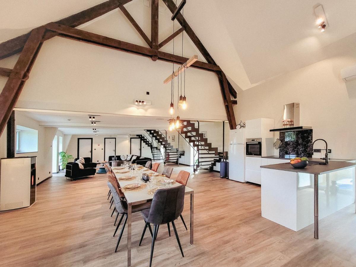 Au Bout De Mes Reves Bed & Breakfast Walcourt Bagian luar foto